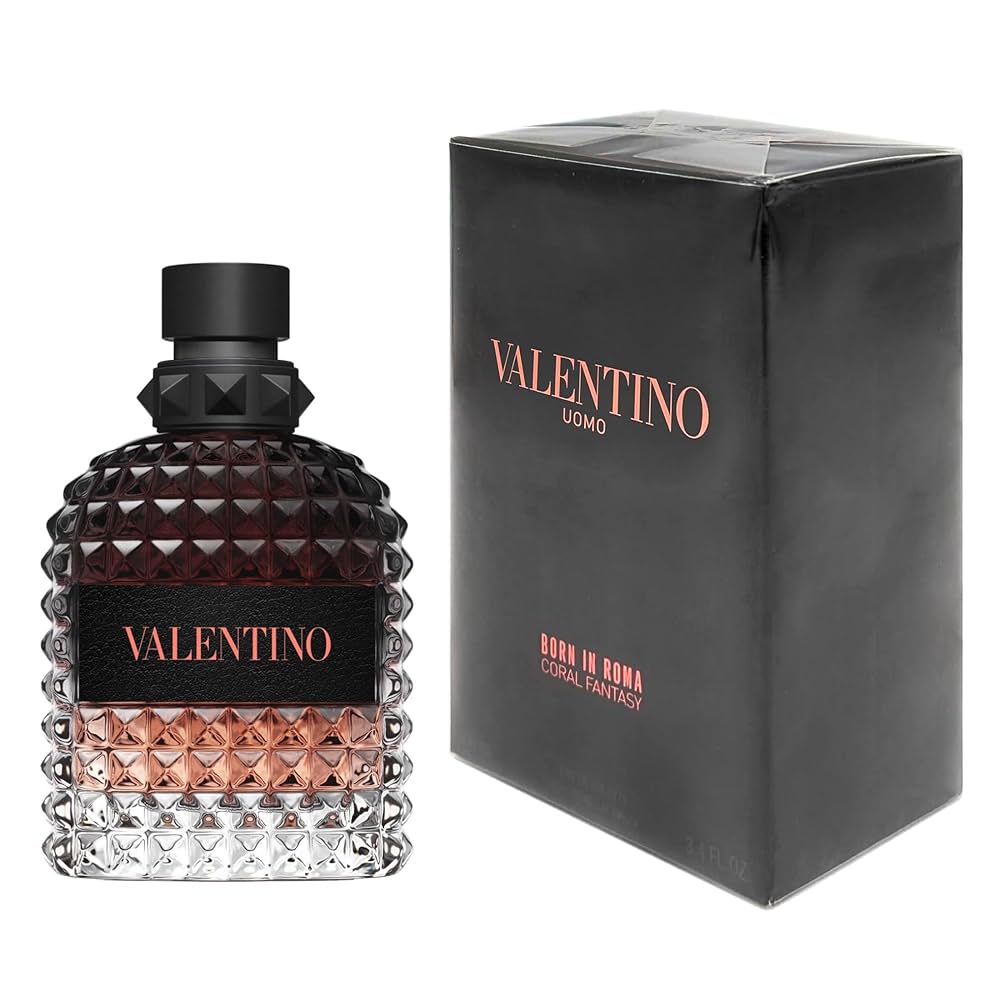 Valentino Uomo Born In Roma Coral Fantasy Eau de Toilette – 100ml | Fresh, Fruity & Modern Scent for Men